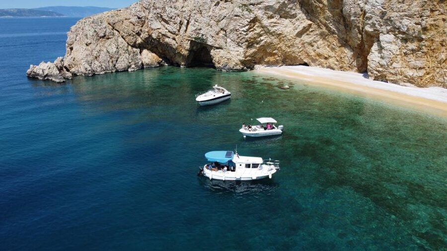 Punat: Plavnik and Krk Islands Private Boat Trip - Swimming and snorkeling at the Krk bays