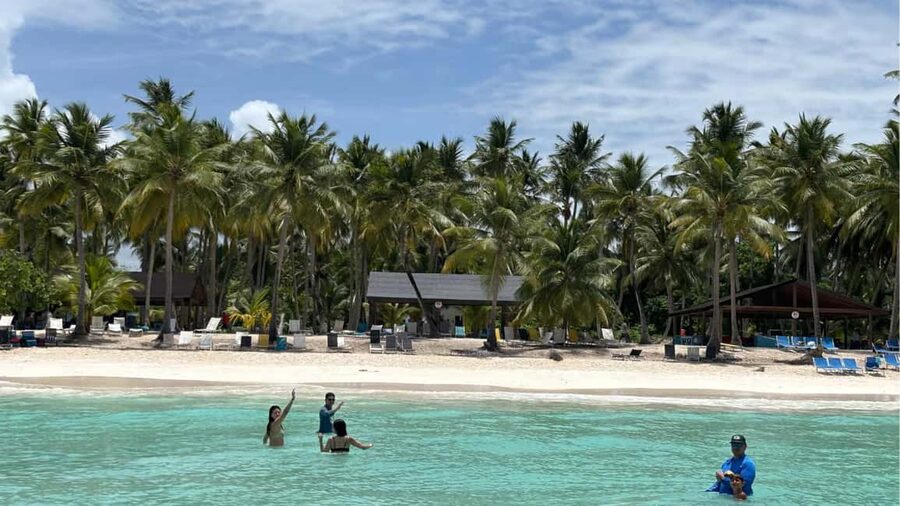 Punta Cana: Exclusive Private Catamaran Tour to Saona Island – VIP Service - Palmilla Natural Pool and its starfish