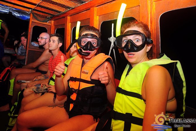 Railay and 4-Island Sunset Speedboat Cruise with Night Snorkel - Chicken Island from the water
