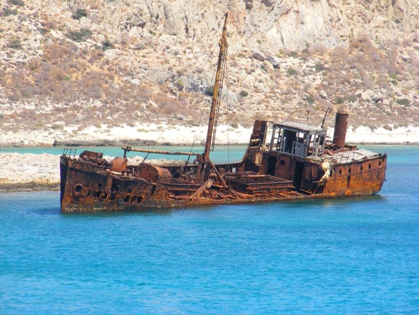 Rethymno Area: Gramvousa Island & Balos, Boat Ticket Extra - Leaving Rethymno at about 7:45