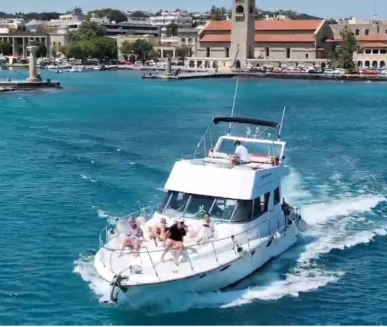 Rhodes island: private boat cruises to the best bays of Rhod - What the five hours are likely to feel like