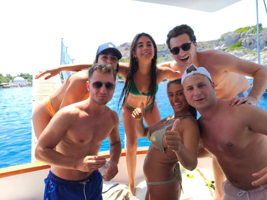Rhodes island: private boat cruises to the best bays of Rhod - Kalithea Springs adds a different kind of stop