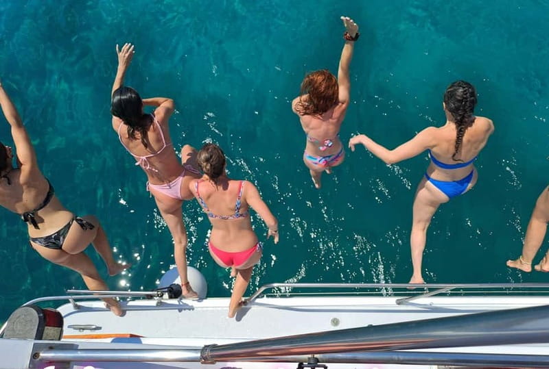 Rhodes island: private boat cruises to the best bays of Rhod - Anthony Quinn Bay, a dramatic first stop