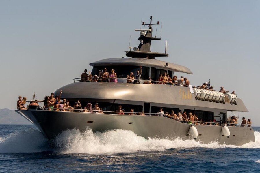 Rhodes: Morning Cruise to Symi Island & St. George Bay - Arriving in Symi’s painted harbour