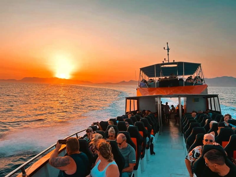 Rhodes: Sunset Cruise to Symi Island with 3 Hours Free Time - The ride aboard the Aphrodite Princess