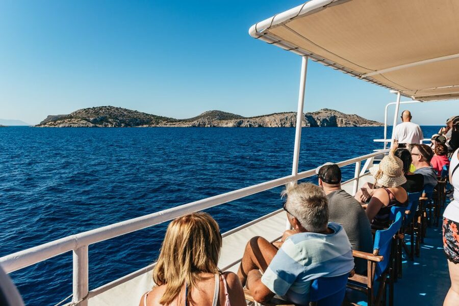 Rhodes: Symi Island & Panormitis Monastery Day Trip by Boat - The west coast cruise and optional Nymporio swim