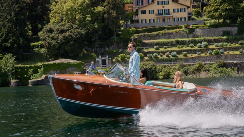 Riva boat One Hour tour Borromean Islands - A vintage Riva sets the tone on Lake Maggiore