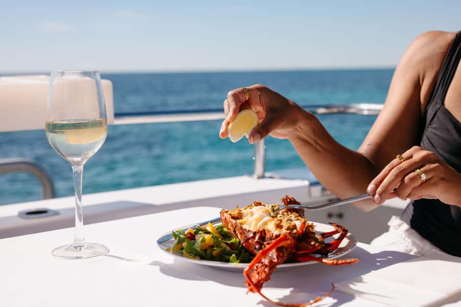 Rottnest: Luxe Island Seafood Cruise - Rottnest’s Turquoise Water From the Boat