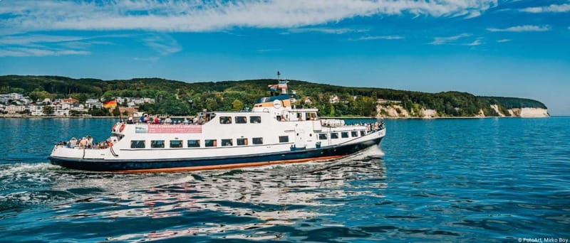 Rügen: Island tour by boat - Key points at a glance