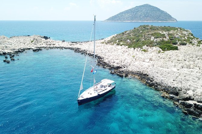 Sailing Day Tour with skipper and private chef in Kas Islands - Sailing after lunch toward Ufakdere Bay