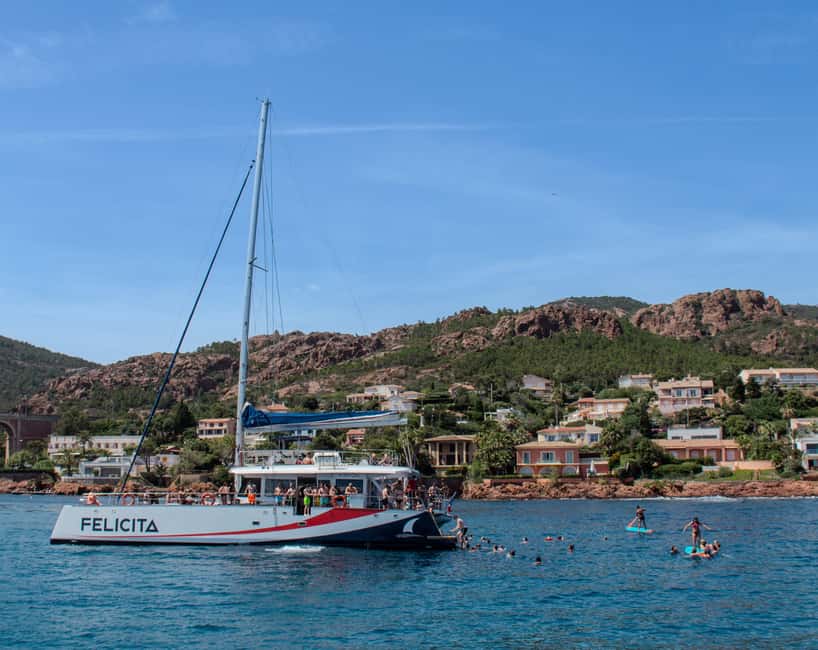 Saint-Raphaël: Golden Island Afternoon Cruise with Drinks - Why this four-hour cruise works well