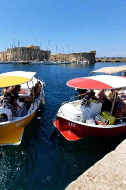 Sant'Andrea Island Boat Tour with aperitif on board - Punta Pizzo is the easier stop for families