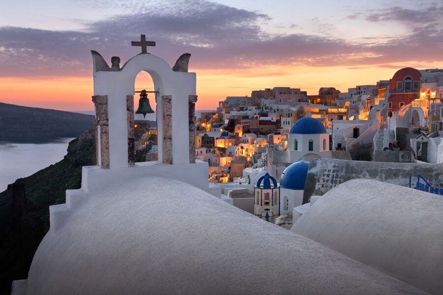 Santorini 2-Day Combo: Volcano Boat Cruise & Island Bus Tour - Swimming at Palea Kameni’s sulfur springs