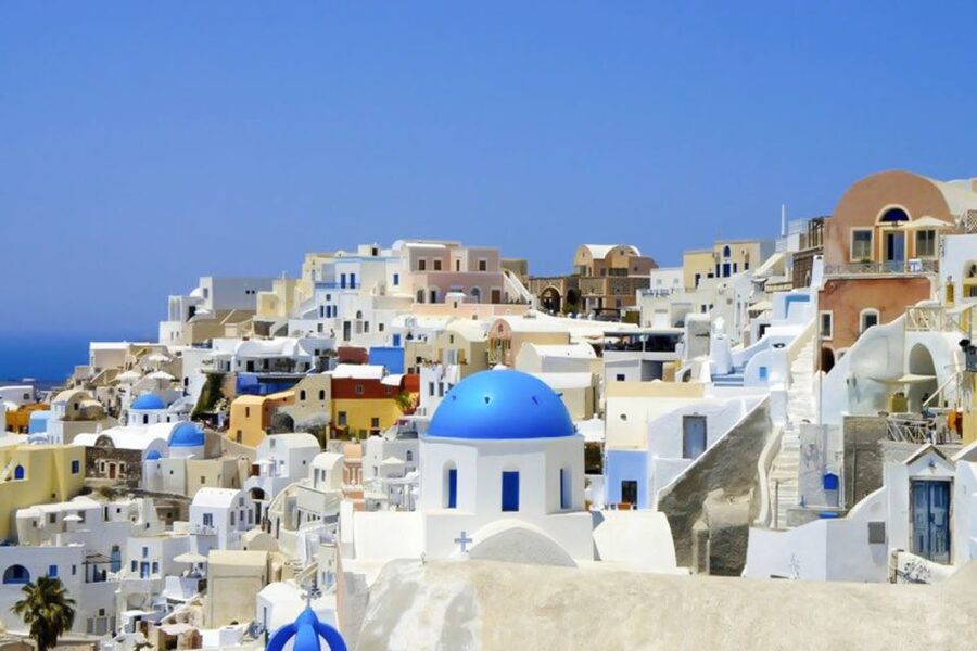 Santorini Island Bus Tour and Caldera Sunset Cruise - Pyrgos, a Better Place to Slow Down