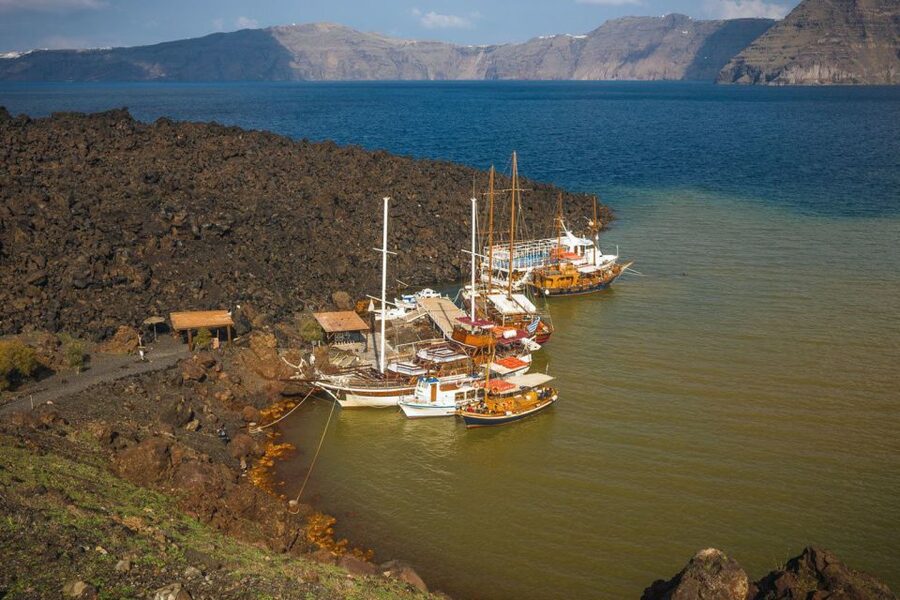 Santorini Island Bus Tour and Caldera Sunset Cruise - The Final Push to Oia at Sunset