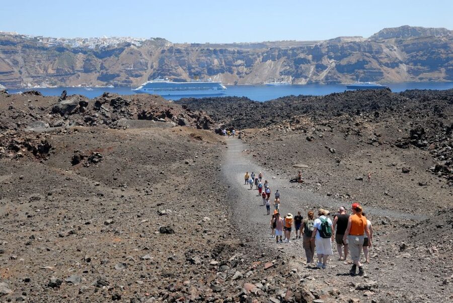 Santorini: Thirassia Islands and Volcano Guided Cruise - What the $60 price really covers