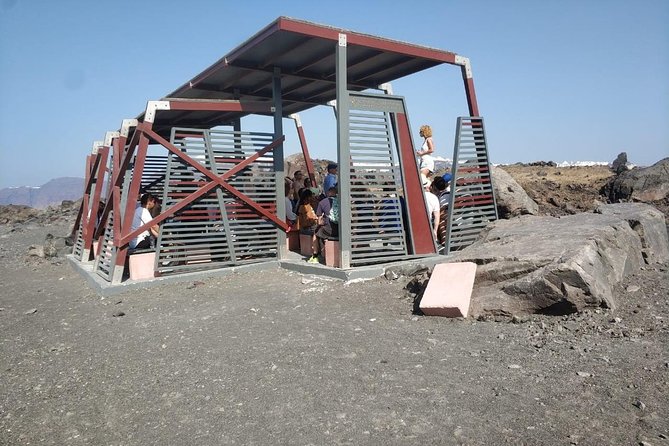 Santorini Volcanic Islands Cruise: Volcano, Hot Springs and Thirassia - The Wooden Boat, Commentary, and Group Size