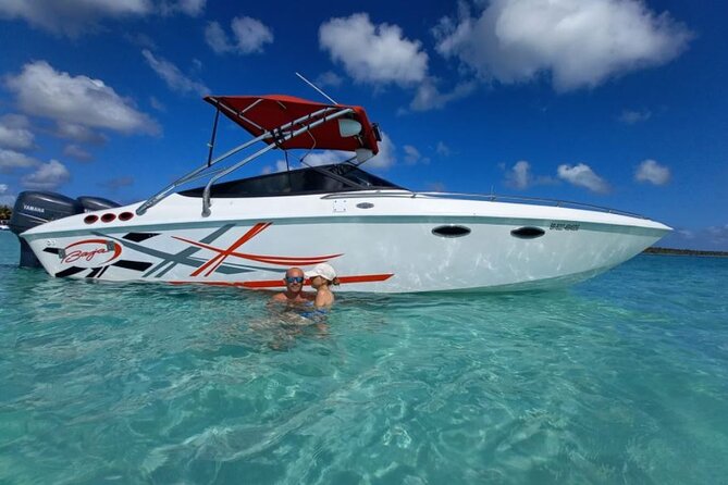 Saona island - Private Tour with a Luxury Speed Boat - A private Saona day instead of a crowded group cruise