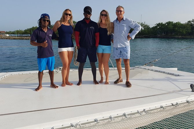 Saona Island small group and relax - luxury catamaran - Food, drinks, and the crew