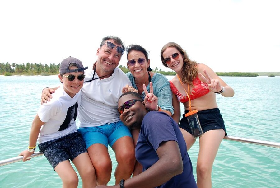 Saona Island: Small Group Virgin Beaches Cruise Day Trip - The Natural Pool and its starfish