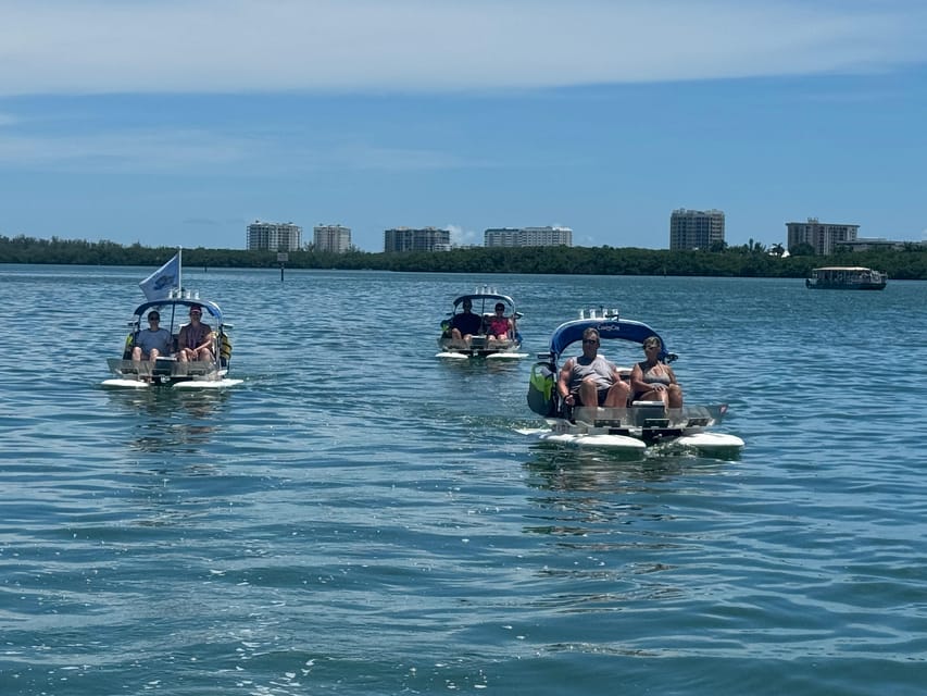 Sarasota: Island Adventures & Catamaran Speedboat Tour - Practical fit for couples, families, and active visitors