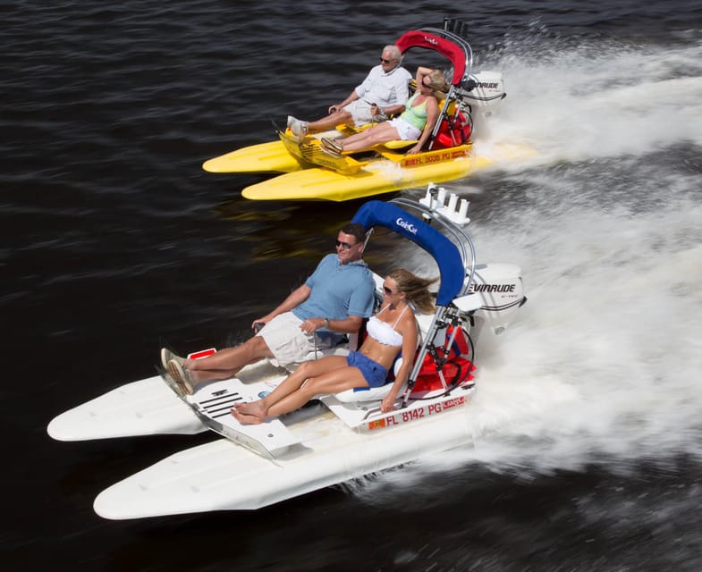 Sarasota: Island Adventures & Catamaran Speedboat Tour - Why this boat ride feels different