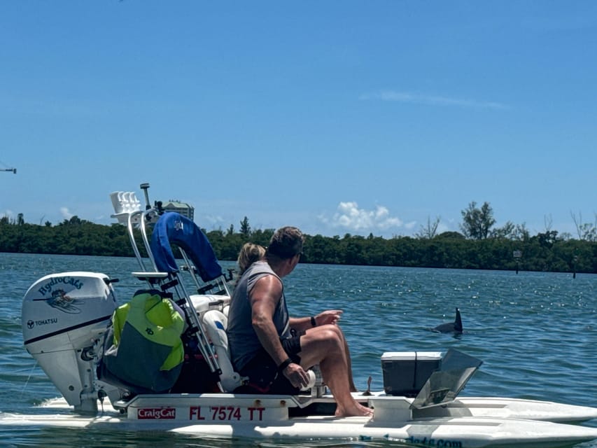 Sarasota: Island Adventures & Catamaran Speedboat Tour - What the guides add to the ride