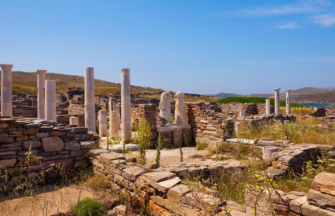 Shared Mykonos Sail Cruise to Delos and Rhenia Islands - A Six-Hour Mix of Ruins, Sea, and Lunch