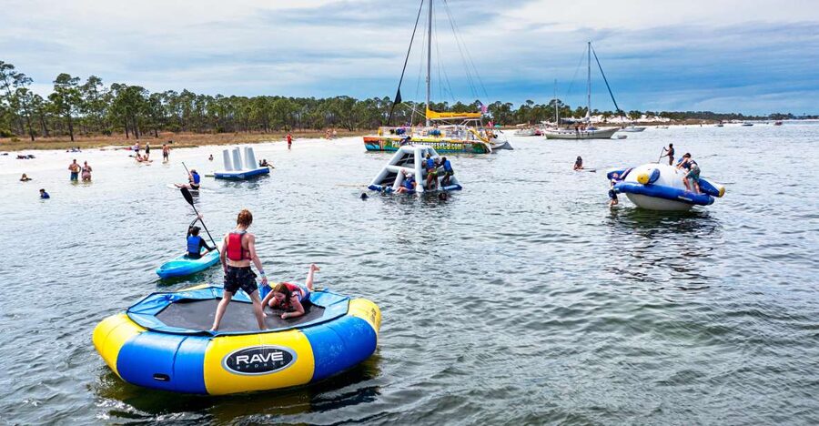 Shell Island: Adventure Tour on the Privateer Catamaran - The Shell Island stop gives you 105 minutes to play