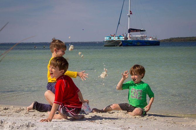Shell Island Snorkel and Dolphin Catamaran Cruise with Island Time - Meeting in Panama City Beach