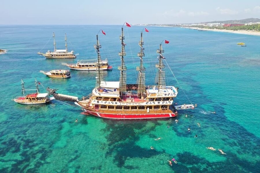Side: Dolphin Island Boat Tour w/ Lunch & Foam Party - The foam party brings the energy
