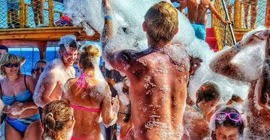Side: Dolphin Island Boat Tour w/ Lunch & Foam Party - The Manavgat Bosphorus stop