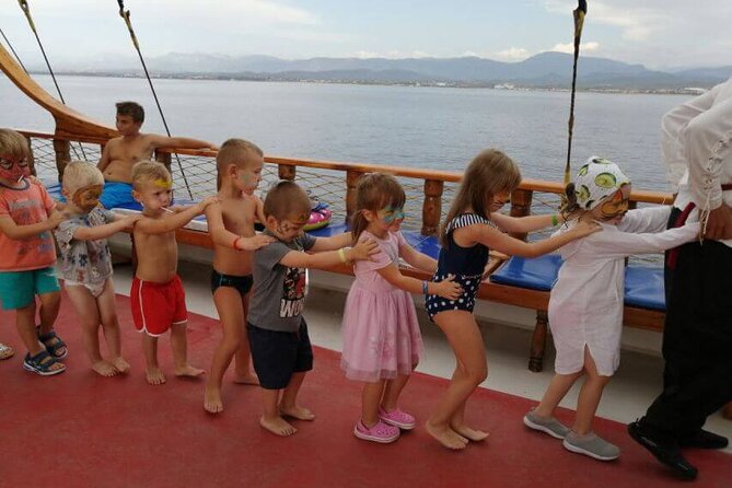 Side: Dolphin Island Boat Tour with Foam Party and Lunch - Karaburun Bay brings another foam party