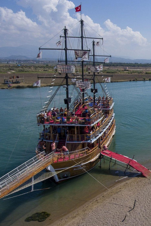 Side: Dolphin Island Boat Trip with Lunch & Unlimited Drinks - Foam, music, and family entertainment