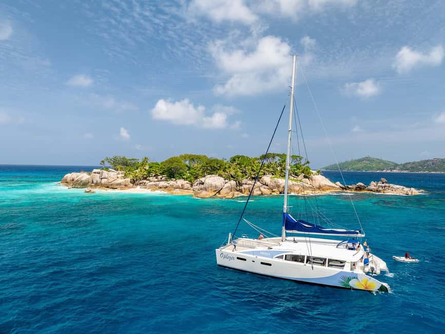 Sister, Coco, and Felicite Island: Seychelles Catamaran Tour - Sister Island: granite, forest, and a private beach