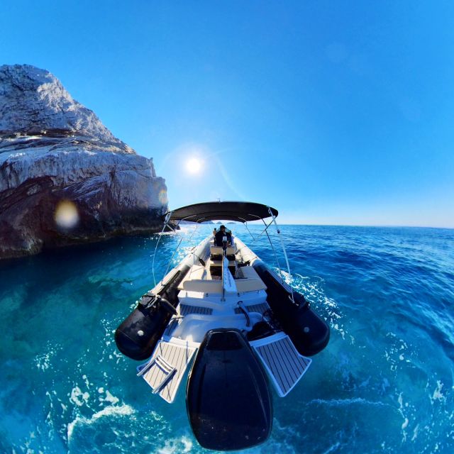 Skiathos: Private Day Cruise with a Speed Boat around island - Tsougria and Arkos, two island breaks