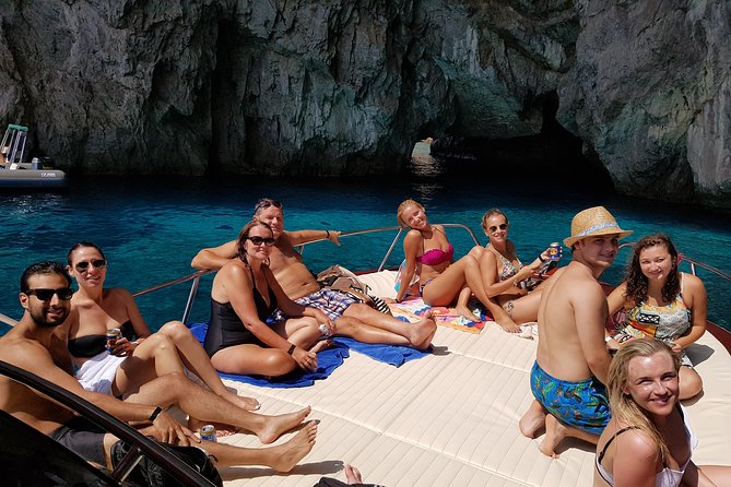 Small Group Boat Day Excursion to Capri Island from Amalfi - Swimming near Marina Piccola