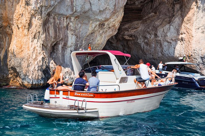 Small Group Boat Day Excursion to Capri Island from Amalfi - Cruising past Capri’s Natural Arch