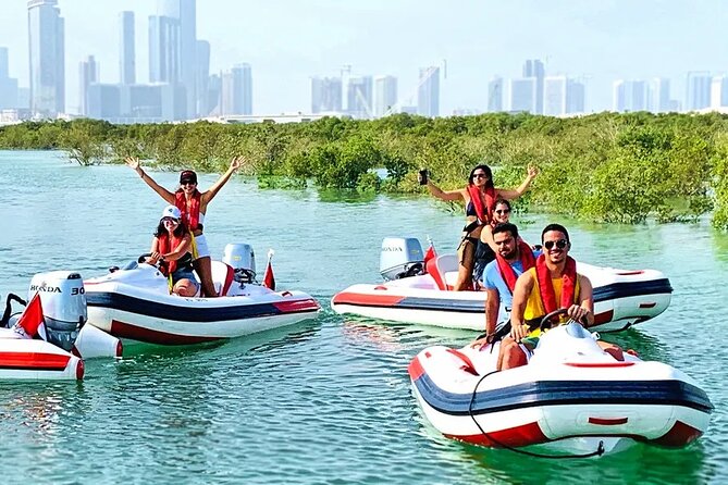 Small-Group Self-Drive Speedboat Tour in Yas Island Mangroves - Driving a Rhino Rider from Al Bandar Marina