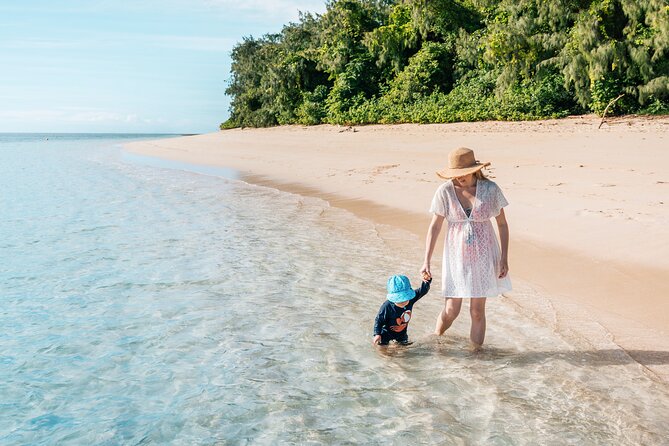 Snorkelling and Glass Bottom Boat at Green Island from Cairns - Green Island’s beach and rainforest in one short walk