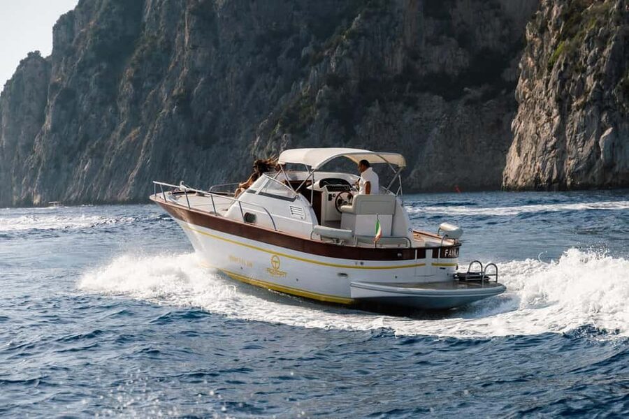 Sorrento: Private Capri Island Boat Tour with Blue Grotto - Swimming and the Punta Campanella Marine Park