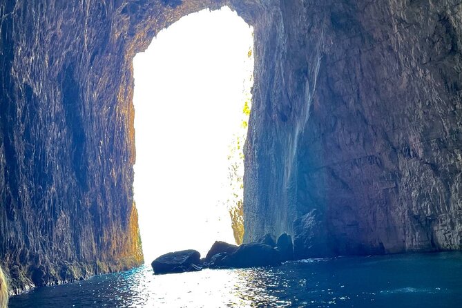 Speed Boat Trip to Sazan Island, Haxhi Ali Cave and Karaburun - A fast boat route with three very different stops