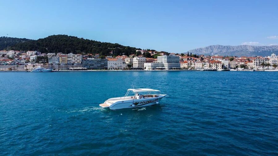 Split: Blue Cave & 5 Island Tour - Hvar adds town time to the sea day
