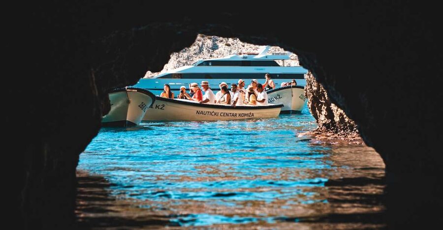 Split: Blue Cave and 5 Islands Tour - The Blue Cave sets the pace for the whole day