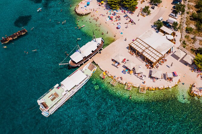 Split: Blue Lagoon, 3-Island Boat Tour & Mediterranean Lunch - The first cruise and Čiovo lunch stop
