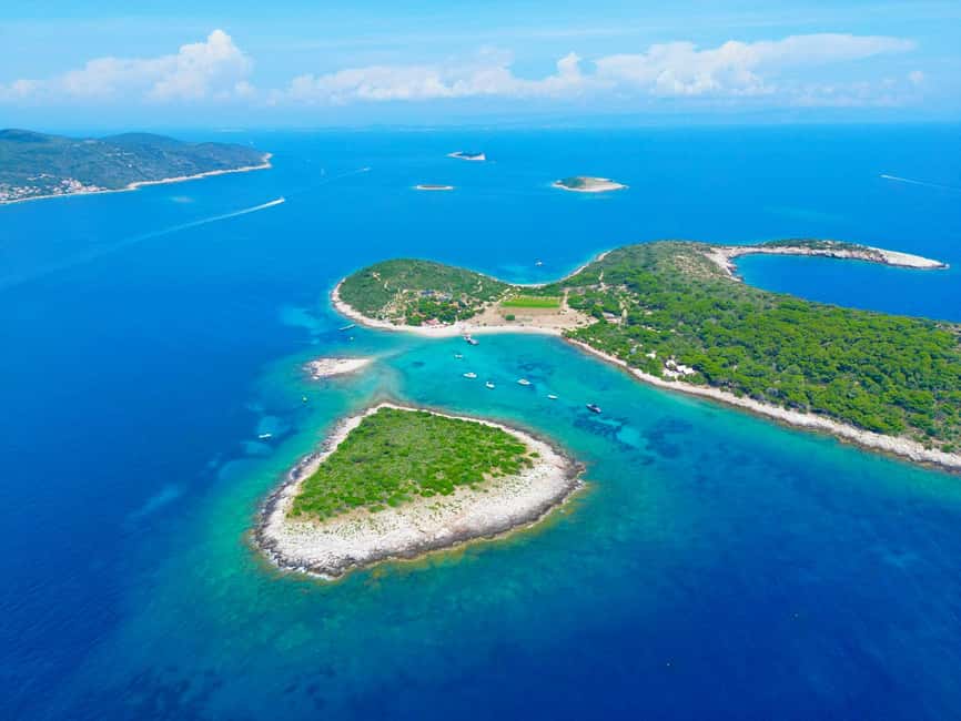 Split: Blue Lagoon & 3 Island Cruise with Snorkeling - Labadusa Beach adds a quieter second swim