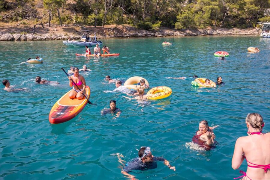 Split: Blue Lagoon & 3 Islands hopping with Lunch & Drinks - What your $76 covers on this Split boat day