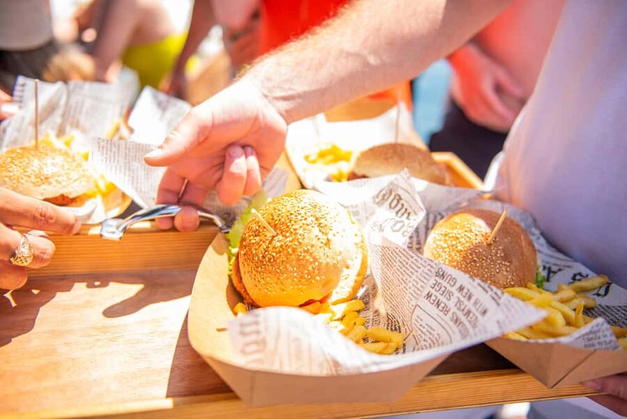 Split: Blue Lagoon & 3 Islands hopping with Lunch & Drinks - Borkko Beach Bar on Čiovo