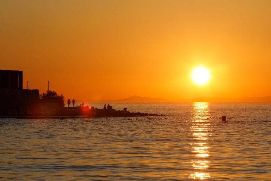 Split: Brac Island and Sutivan Village Sunset Boat Tour - Brac Island views and a clear-water swim