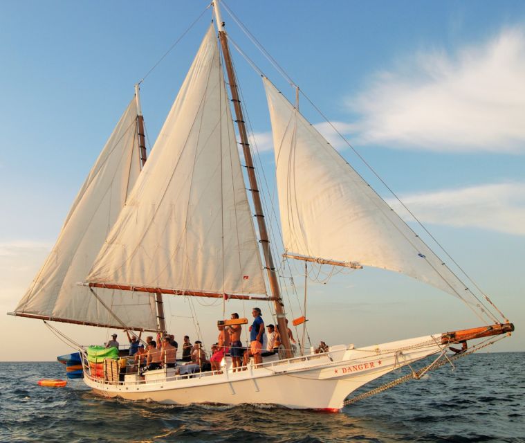 Stock Island Wind & Wine Sunset Sail aboard classic Schooner - Key points at a glance